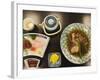 Traditional Japanese Meal of Sushi and Fish Head, Tokyo, Honshu Island, Japan-Kober Christian-Framed Photographic Print