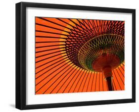 Traditional Japanese Paper Umbrella, Kyoto, Japan-Gavin Hellier-Framed Photographic Print