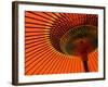 Traditional Japanese Paper Umbrella, Kyoto, Japan-Gavin Hellier-Framed Photographic Print