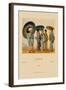 Traditional Japanese Women-Racinet-Framed Art Print