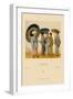 Traditional Japanese Women-Racinet-Framed Art Print