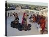 Traditional Kalbali Dance Troupe with Musicians, Rajasthan, India-John Henry Claude Wilson-Stretched Canvas