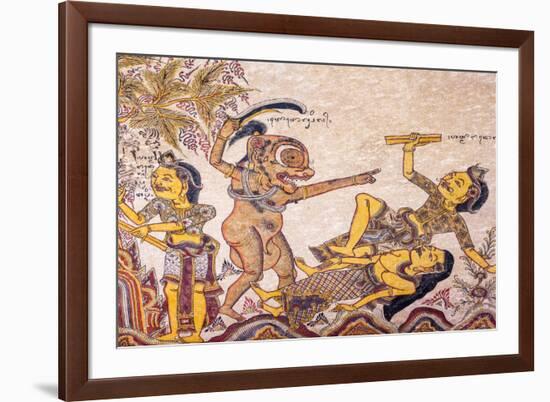 Traditional Kamasan Paintings-G &-Framed Photographic Print