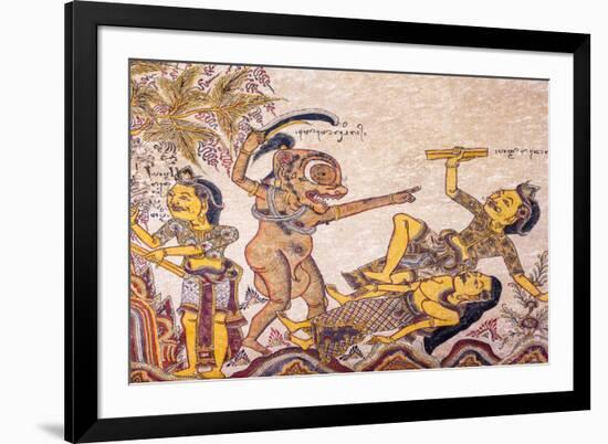 Traditional Kamasan Paintings-G &-Framed Photographic Print