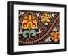 Traditional Kirghiz Embroidery, Kyrgystan, Central Asia-Upperhall Ltd-Framed Photographic Print