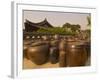 Traditional Korean House, Namsangol Hanok Village, Seoul, South Korea-Ellen Clark-Framed Photographic Print