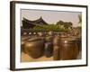 Traditional Korean House, Namsangol Hanok Village, Seoul, South Korea-Ellen Clark-Framed Photographic Print