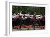 Traditional Latvian Folk Dancing, Near Riga, Baltic States-Gary Cook-Framed Photographic Print