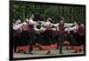 Traditional Latvian Folk Dancing, Near Riga, Baltic States-Gary Cook-Framed Photographic Print