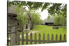 Traditional Lithuanian Farmsteads from the Aukstaitija Region, Rumsiskes, Lithuania-Gary Cook-Stretched Canvas