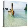 Traditional long tail boat, Thailand-null-Stretched Canvas