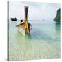 Traditional long tail boat, Thailand-null-Stretched Canvas