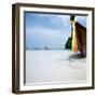 Traditional long tail boat, Thailand-null-Framed Photographic Print