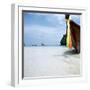 Traditional long tail boat, Thailand-null-Framed Photographic Print