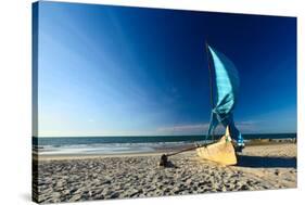 Traditional Malagasy Sail Boat. Morondava, Madagascar-Dudarev Mikhail-Stretched Canvas