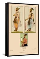 Traditional Male Dress of India-Racinet-Framed Stretched Canvas