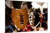 Traditional Mask Stall in Praca Do Rossio, Lisbon, Portugal-Ben Pipe-Mounted Photographic Print