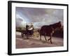 Traditional Mennonite Family with Pony and Trap, Camp 9, Shipyard, Belize, Central America-Upperhall Ltd-Framed Photographic Print