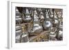 Traditional Metal Moroccan Mint Tea Pots for Sale in the Souks in the Old Medina-Matthew Williams-Ellis-Framed Photographic Print