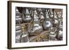 Traditional Metal Moroccan Mint Tea Pots for Sale in the Souks in the Old Medina-Matthew Williams-Ellis-Framed Photographic Print