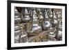 Traditional Metal Moroccan Mint Tea Pots for Sale in the Souks in the Old Medina-Matthew Williams-Ellis-Framed Photographic Print