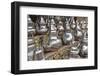 Traditional Metal Moroccan Mint Tea Pots for Sale in the Souks in the Old Medina-Matthew Williams-Ellis-Framed Photographic Print