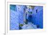 Traditional Moroccan Architectural Details in Chefchaouen, Morocco, Africa-Pagina-Framed Photographic Print