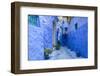 Traditional Moroccan Architectural Details in Chefchaouen, Morocco, Africa-Pagina-Framed Photographic Print