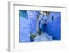 Traditional Moroccan Architectural Details in Chefchaouen, Morocco, Africa-Pagina-Framed Photographic Print