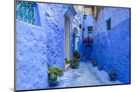 Traditional Moroccan Architectural Details in Chefchaouen, Morocco, Africa-Pagina-Mounted Photographic Print