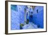Traditional Moroccan Architectural Details in Chefchaouen, Morocco, Africa-Pagina-Framed Photographic Print