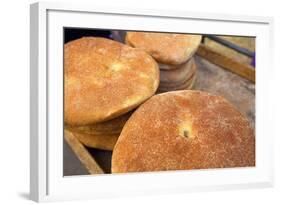 Traditional Moroccan Bread, Meknes, Morocco, North Africa, Africa-Neil Farrin-Framed Photographic Print