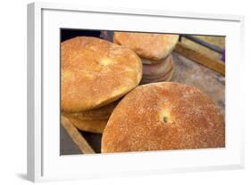 Traditional Moroccan Bread, Meknes, Morocco, North Africa, Africa-Neil Farrin-Framed Photographic Print