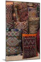 Traditional Moroccan Cushions for Sale in Old Square, Marrakech, Morocco, North Africa, Africa-Martin Child-Mounted Photographic Print