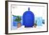 Traditional Moroccan Decorative Door, Rabat, Morocco, North Africa-null-Framed Photographic Print