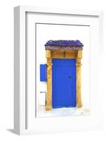 Traditional Moroccan Decorative Door, Rabat, Morocco, North Africa-Neil Farrin-Framed Photographic Print