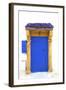 Traditional Moroccan Decorative Door, Rabat, Morocco, North Africa-Neil Farrin-Framed Photographic Print