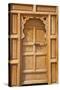 Traditional Moroccan Decorative Wooden Door, Rabat, Morocco, North Africa, Africa-Neil Farrin-Stretched Canvas