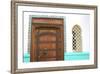 Traditional Moroccan Decorative Wooden Door, Tangier, Morocco, North Africa, Africa-Neil Farrin-Framed Photographic Print