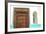 Traditional Moroccan Decorative Wooden Door, Tangier, Morocco, North Africa, Africa-Neil Farrin-Framed Photographic Print