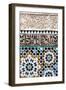 Traditional Moroccan Zallij Tile Work in the Ben Youssef Medersa-Martin Child-Framed Photographic Print