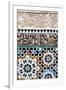 Traditional Moroccan Zallij Tile Work in the Ben Youssef Medersa-Martin Child-Framed Photographic Print