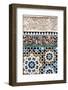 Traditional Moroccan Zallij Tile Work in the Ben Youssef Medersa-Martin Child-Framed Photographic Print