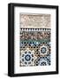 Traditional Moroccan Zallij Tile Work in the Ben Youssef Medersa-Martin Child-Framed Photographic Print