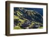 Traditional Mountain Farms Clustered in Hamlets Called Viles in Gader Valley, Alto Adige-Martin Zwick-Framed Photographic Print