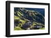 Traditional Mountain Farms Clustered in Hamlets Called Viles in Gader Valley, Alto Adige-Martin Zwick-Framed Photographic Print