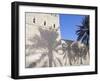 Traditional Mud Built Fort Overlooking Bay to Front of Small Town of Khasab, Oman-Mark Hannaford-Framed Photographic Print