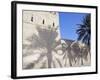 Traditional Mud Built Fort Overlooking Bay to Front of Small Town of Khasab, Oman-Mark Hannaford-Framed Photographic Print