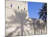 Traditional Mud Built Fort Overlooking Bay to Front of Small Town of Khasab, Oman-Mark Hannaford-Mounted Photographic Print