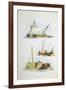 Traditional Norfolk Boats, 1814-William Henry Pyne-Framed Giclee Print